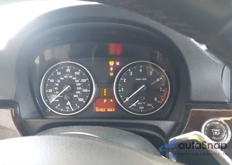 2011 BMW 335I z USA, uszkodzony, nr VIN WBAKG7C57BE801905